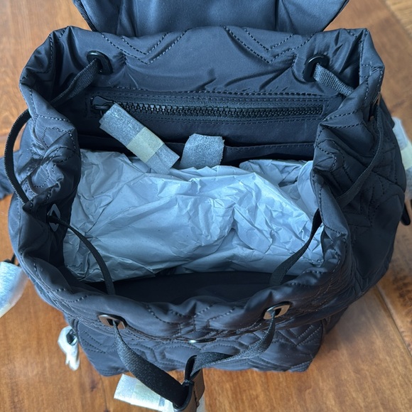 Kate Spade Black Quilted Small Backpack PXRUA518 - Picture 4 of 4
